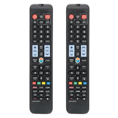 2 STÜCK Multifunktions-TV-Fernbedienung mit großen Tasten für Samsung A59-00784C Fernseher