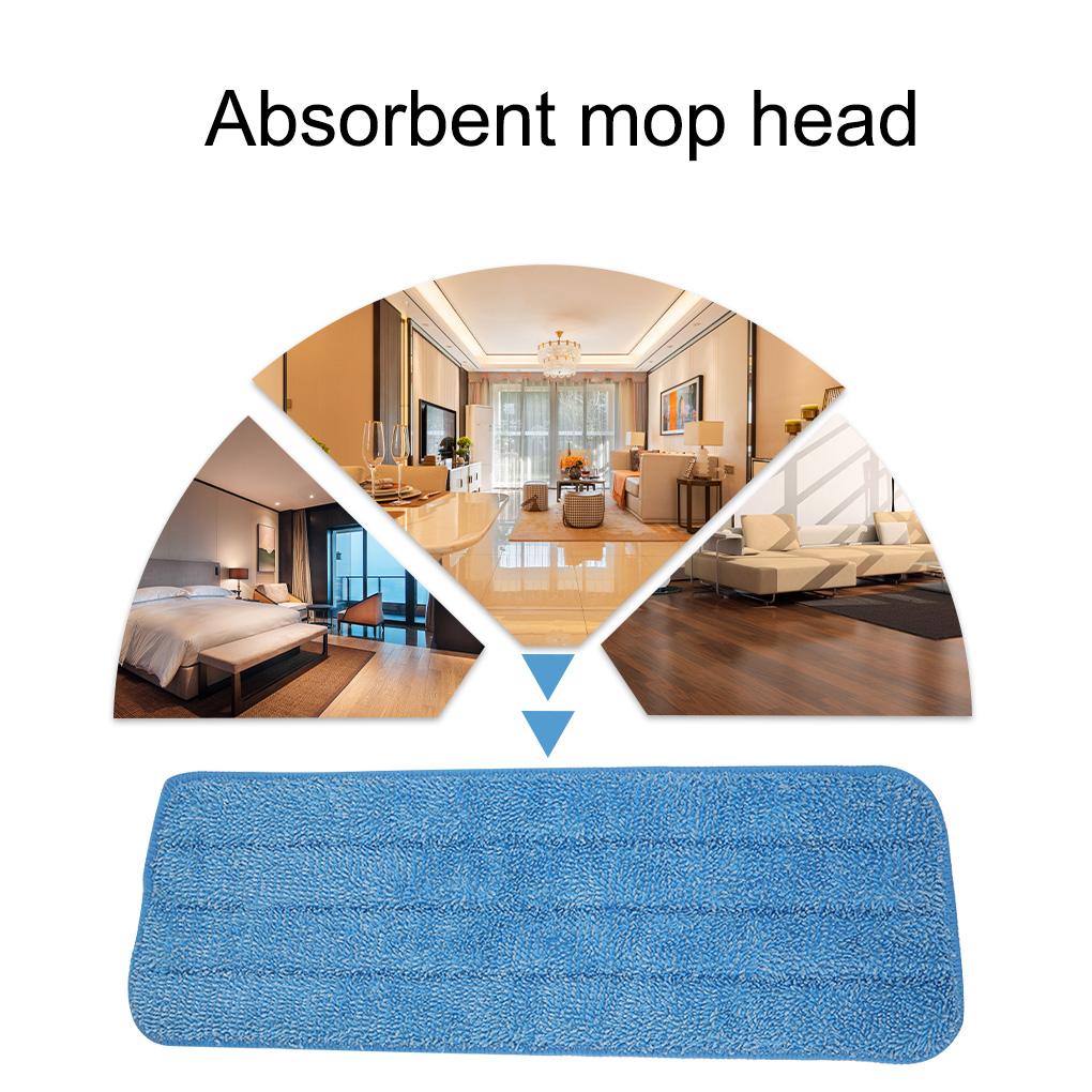 Omyvatelná mopová hlava Absorpční náhradní mopový návlek Mikrovlákno Čištění podlah