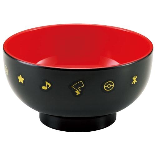 Skater Painted Soup Bowl 250ml Pocket Monster Pikachu Face for Children N6-A