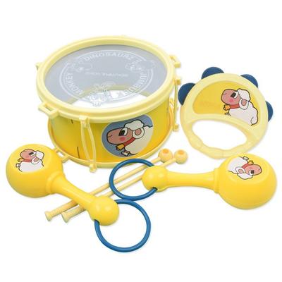 Oz Toy Drum Maracas Tambourine Musical Instrument Set Korean Childrens Toys