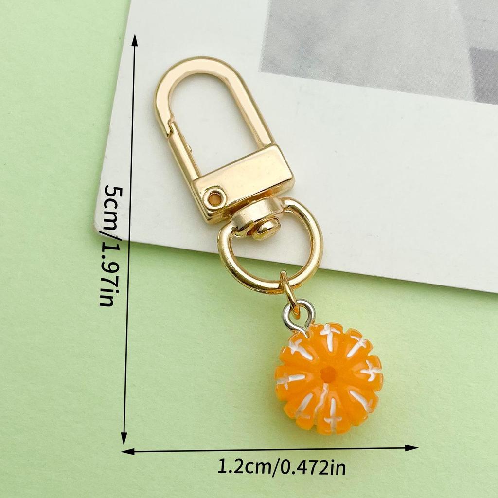 Smiley Cherry & Clover Keychain Pendant for Backpack & Earphone Case