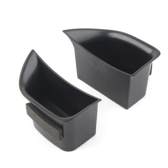 2Pcs Car Front Door Handle Armrest Storage Box For Continental 2017-2018