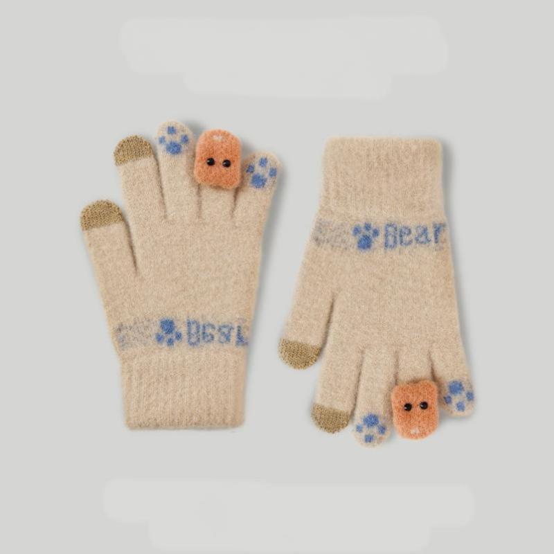 Warm Gloves For Autumn And Winter With Added Fleece And Thickening As Well As Warm Gloves For Cycling Outdoors