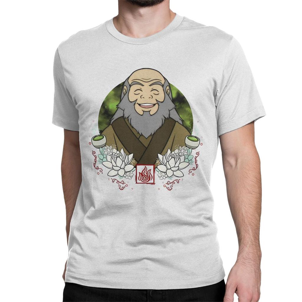 Macht Tee, nicht Krieg Iroh Herren Damen T-Shirts Avatar Der Herr der Elemente Freizeit T-Shirts T-Shirt Reine Baumwolle 4XL 5XL 6XL Kleidung