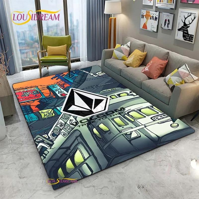 Moderne Teppich Wohnzimmer Schlafzimmer Sofa Couch Kaffee Yoga Bereich Teppich Küchentisch Kinder Rutschfester Boden Alfombra Geburtstagsgeschenk Matte