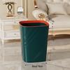 Large Capacity Lidless Trash Can for Home & Office - Suitable for Bathroom, Kitchen, Living Room