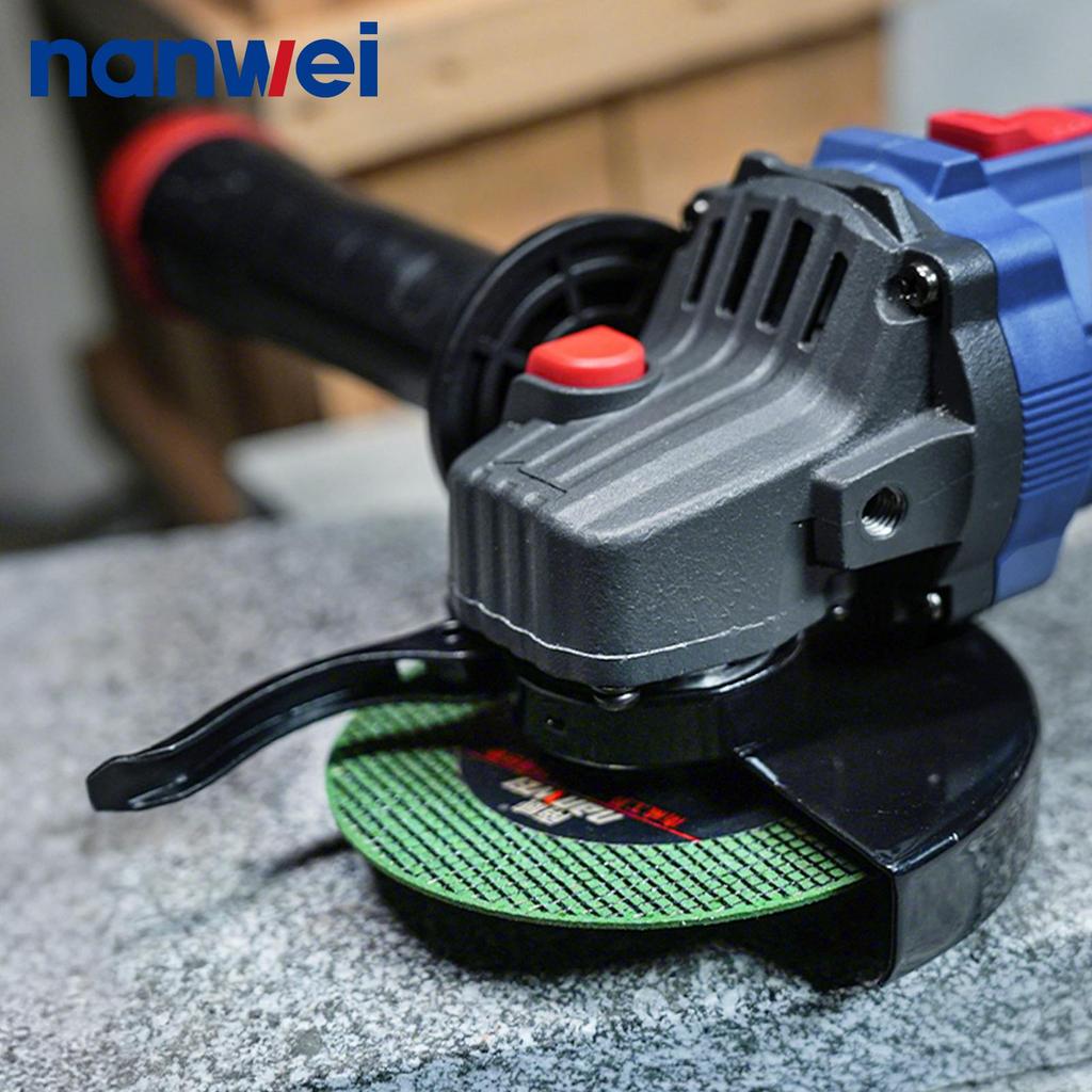 NANWEI 125 Mm Angle Grinder 5000/7000/9800 Rpm, 20 V, Brushless Motor