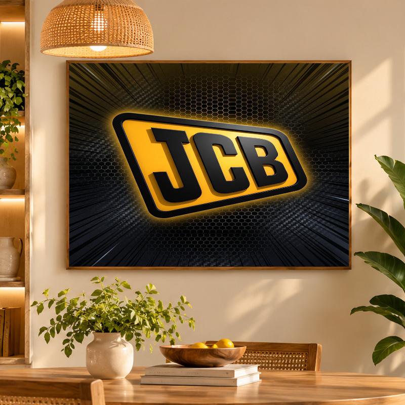 5D Diamond Painting JCB DIY Full Drill Diamond Art Kit Home Decoration