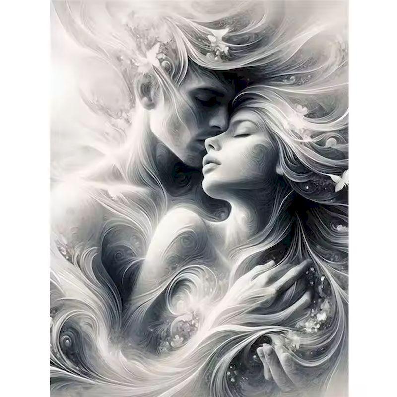 GATYZTORY Diamond Painting Wall Art Decorative Paintings Abstract Characte Paint With Diamonds Living Room Decoration Diy Gift