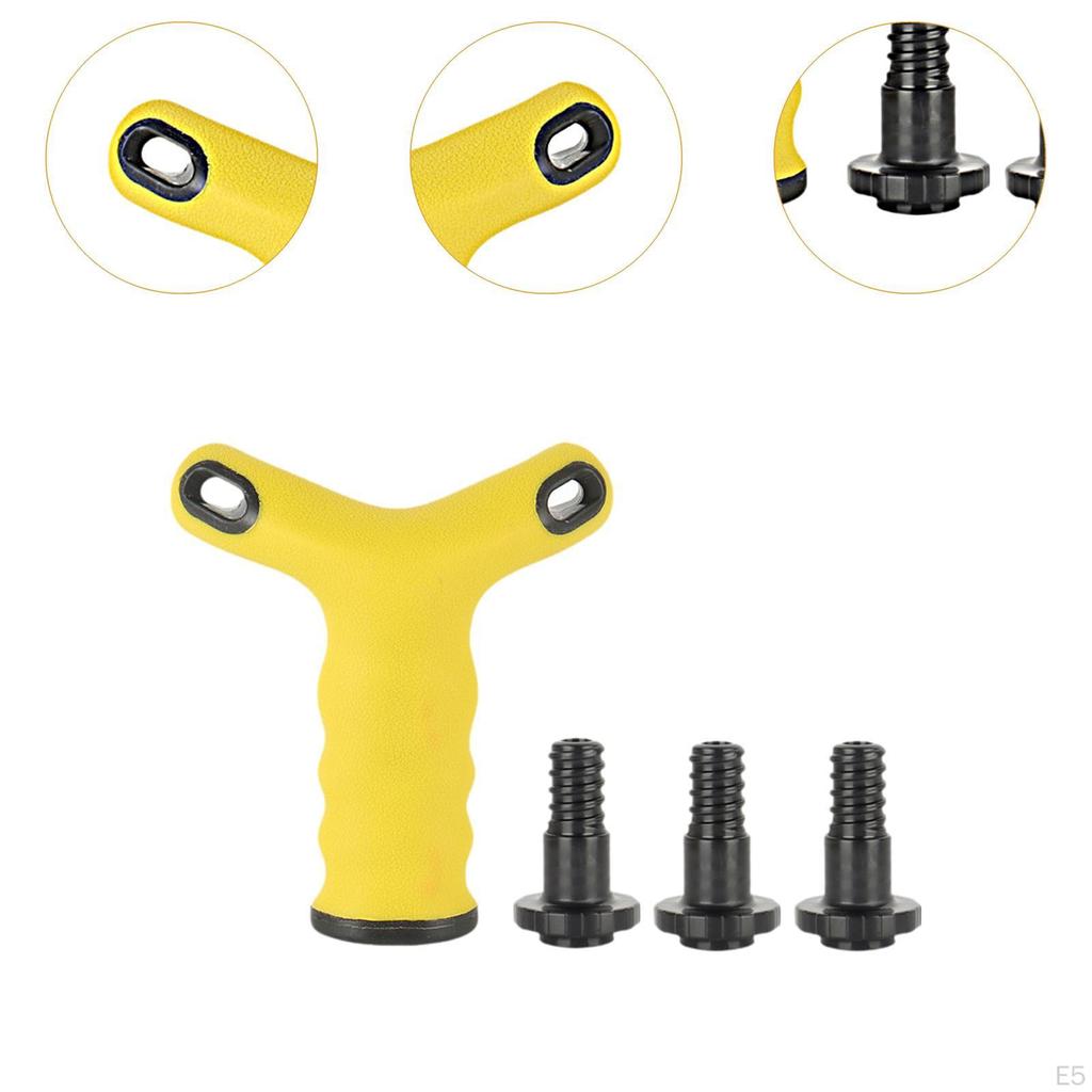 Dumbbell Grip Handle ,Converts Your Dumbbells into Kettlebells for Weights Plate ,Weighted ,Strength