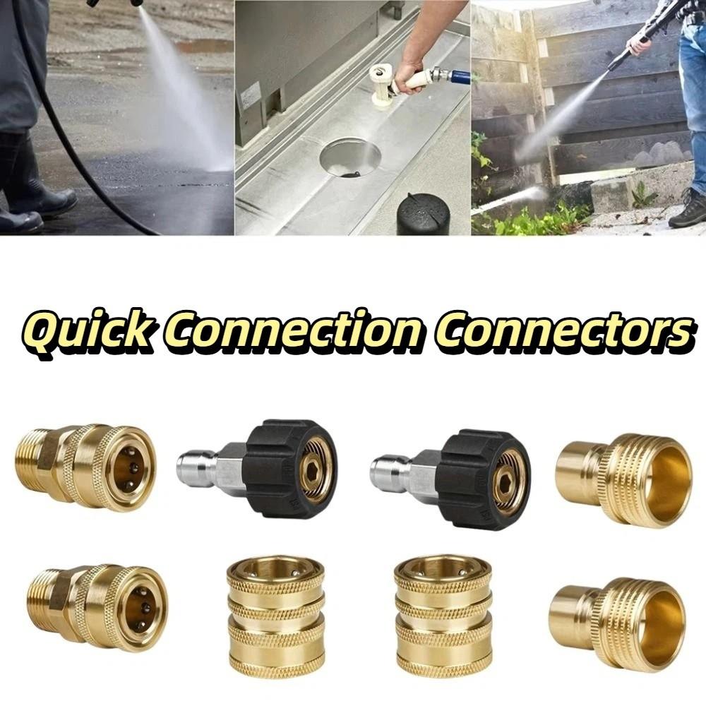 Non-slip M22 Adapter Female Swivel Quick Connect Kit Quick Disconnect Plug  High Pressure Washer