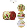 Creative Gift Decoration Ribbons Decorative Christmas Fabric Crafting Ribbons for Home and Party Embellishments