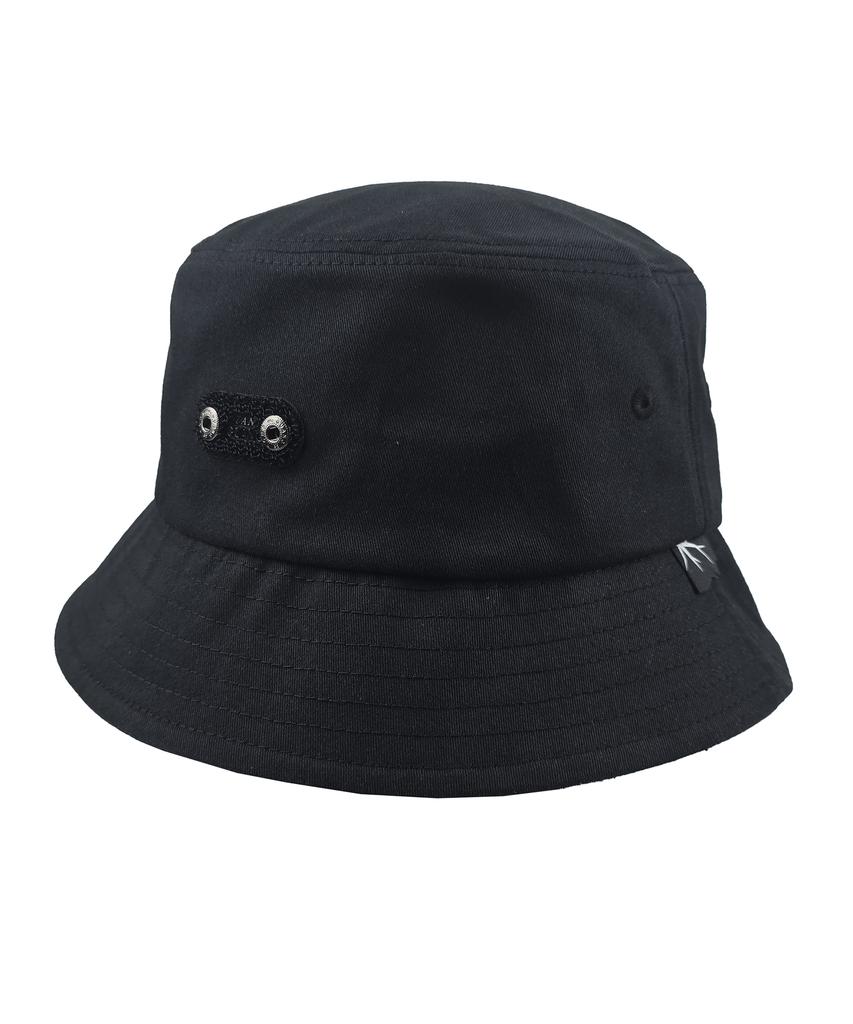 Jangeulang Black Basic Bucket Hat