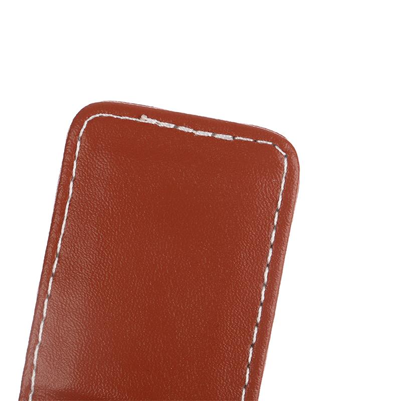 1Pc Money Clip Wallet Slim Men Women Vintage Strong Magnet Money Clip Cow Pu Leather Pocket Clamp Credit Card Cash Wallet