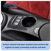 Dry Carbon Fiber for 2009 to 2020 Nissan 370Z Z34 Center Console Cup Holder Decorative Frame, nissan 370z Carbon Fiber Interior