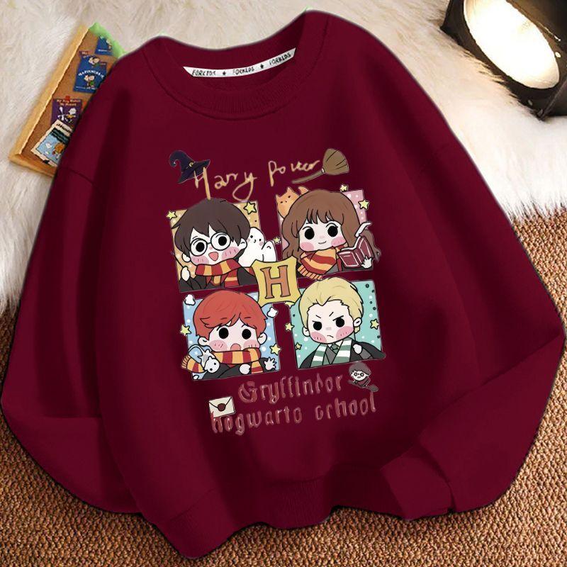 Cute Children's Sweatshirts, Long-sleeved Casual Sweatshirts for Boys and Girls Spring and Autumn
