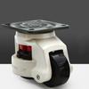 4X Rubber Foot 40F Foot Level Adjustment Equipment Cart Caster 60Kg Load Capacity Furniture Leveling Roller