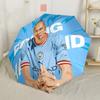 Haaland's Manchester City Debut Outdoor Automatic Umbrella Sturdy 8-Rib Shaft Foldable Design Travel Essential Stylish Accessory