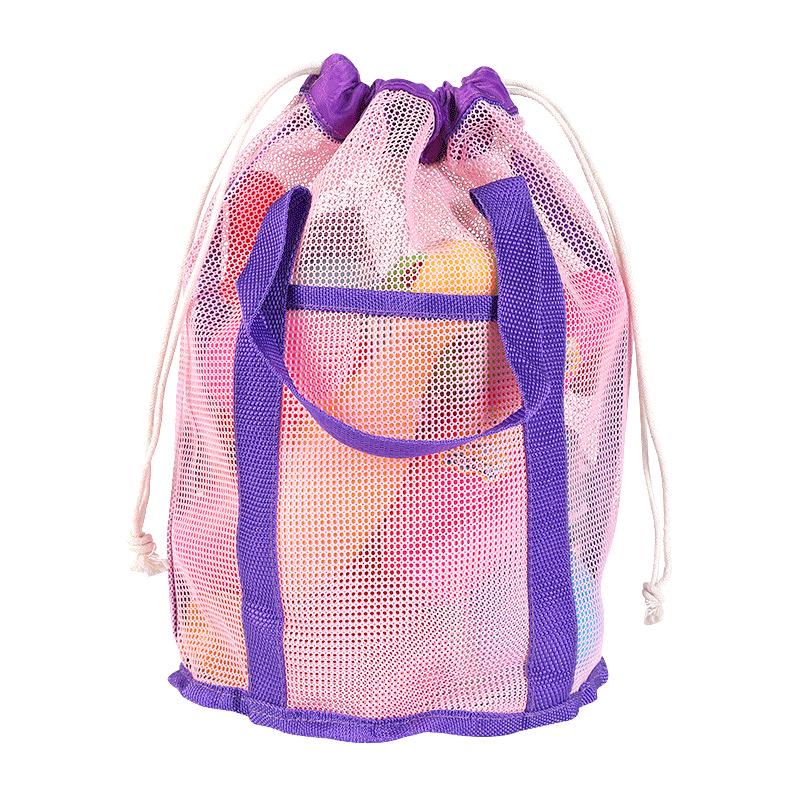 Large Capacity Children's Beach Toy Storage Mesh Bag
