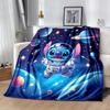 1pc Stitch Printing Blanket - Soft, All-Season Throw for Living Room, Bedroom,Travel
