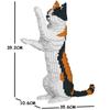 JEKCA Tricolor Premium Cat Block, 6 Meow Nyang Punch Tricolor, Korean Popular Toys