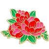 Colorful Floral Brooch - Daisy, Peony & Sunflower Drip Oil Alloy Badge