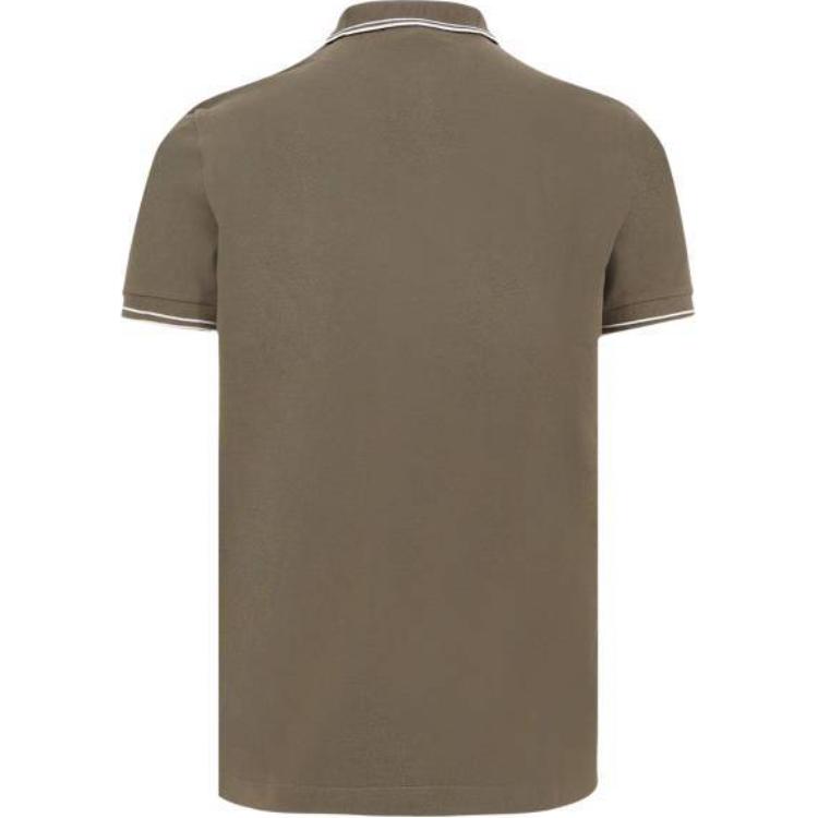 Stone Island Logo Patch Short Sleeve Polo Shirt Men tops Green K1S1522002-SCS0018-V0054