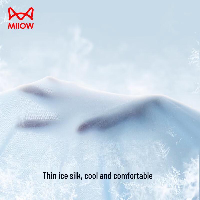 MaoRen Women's Ice Silk Seamless Antibacterial Briefs 4-Pack