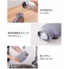 BAOYOUNI Silicone Hot Water Bottle with Knit Cover, Portable Mini Size, Cold Relief, Heat Retention, Microwave Safe, Warm, Cute, Stylish, Autumn/Winte