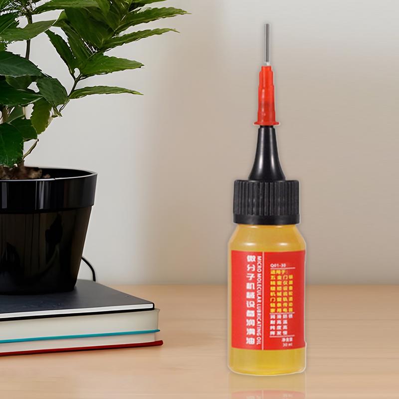 Schlossöl 30ml Langlebiges Multifunktionales Mechanisches Fett Reibungsarmes Schlossreparaturwerkzeug Für Auto Garage Fenster Reißverschluss