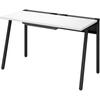 Office Desk Kokujoline Flat Desk Work Desk Black x White Width 120 x Depth 60 cm [3 Packs] DLE-H1...