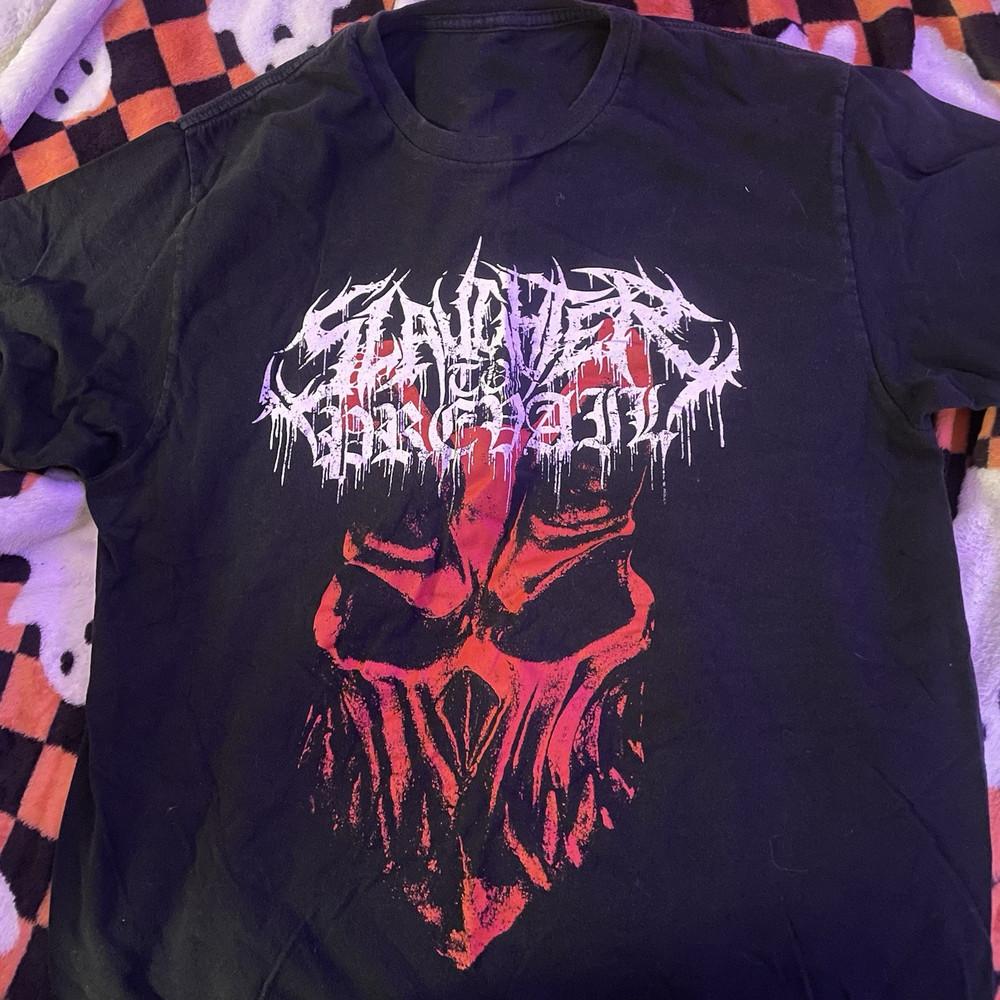 Slaughter to Prevail Shirt Size S M L 23545XL Cotton men Unisex T-Shirt XXL