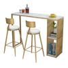 Nordic Marble Wall-Mounted Bar Table Set with Chairs – Modern Partition Counter for Living Room