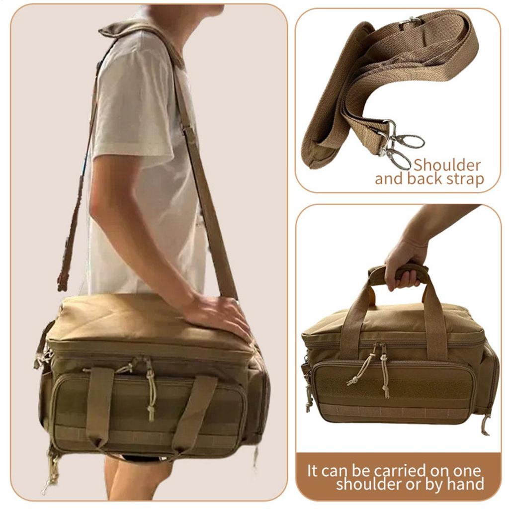 Heavy-Duty Tool Bag Anti-wear Scratch-resistant for Electrician Tools Canvas Tool Pouch Organizer Mechanic Tool Bag Mens Gifts