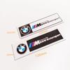 QSC24 Luxury Metal Sport Car Fender Tail Emblem Badge Sticker for BMW M Series Compatible with E46 E39 E90 E60 E36 E30 E34 F30 F10 F20