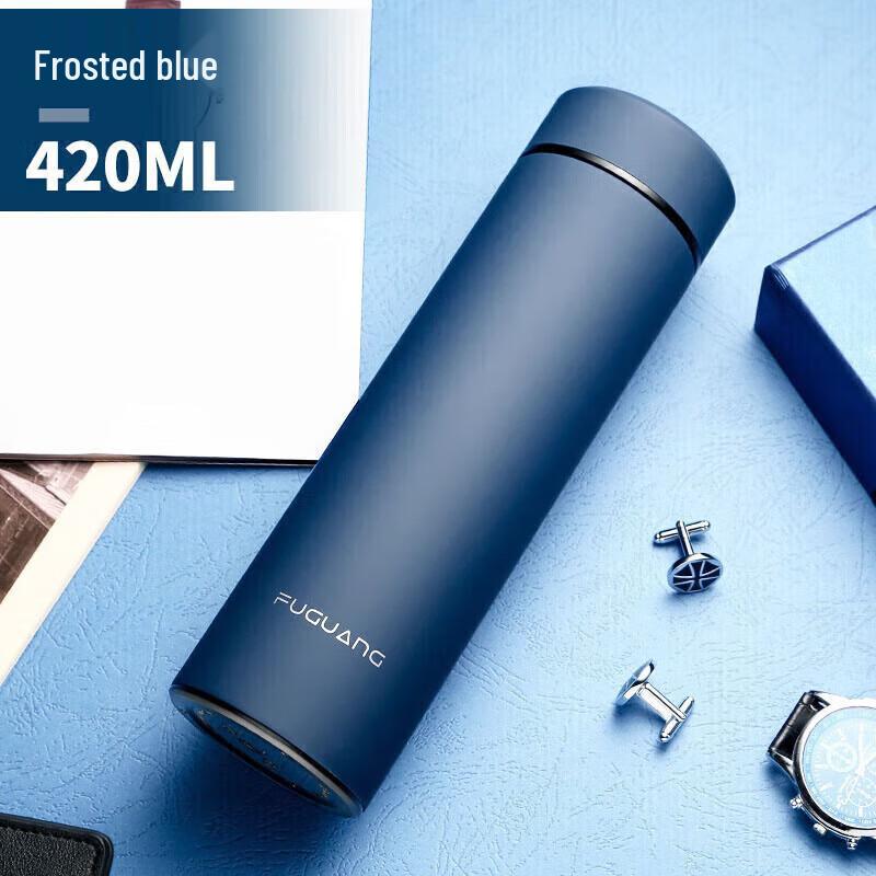 Fuguang 420ml Portable High Borosilicate Glass Tea Bottle
