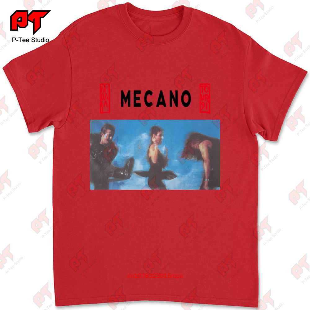 Vintage Mecano T Shirt Spanish Pop Synth New Wave QUPZ S
