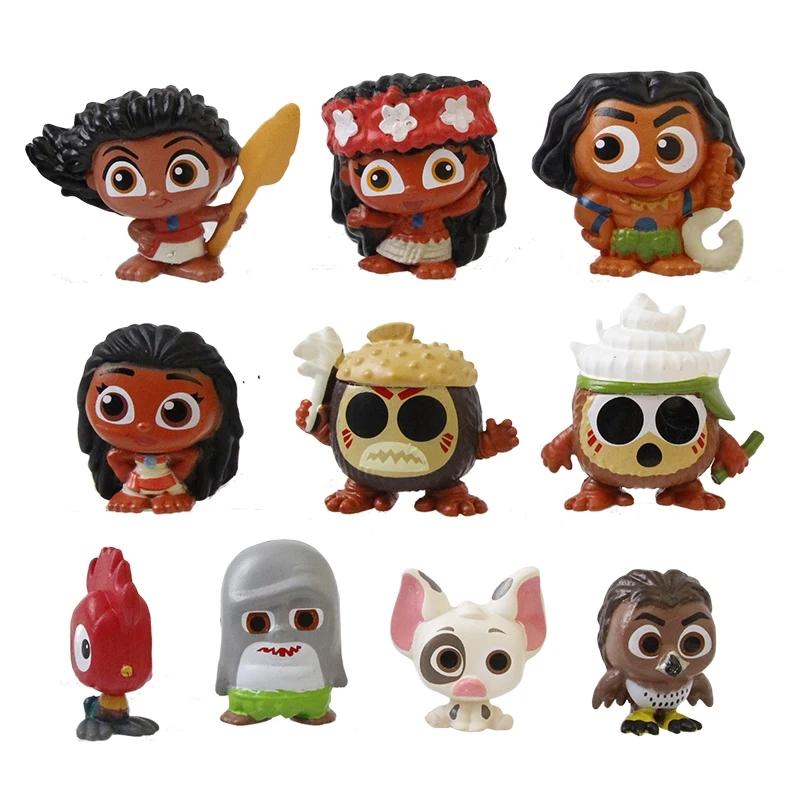 

10pcs/set New Movie Moana Figure Toys PVC Figure Collectible Model Children Birthday Gift Toys