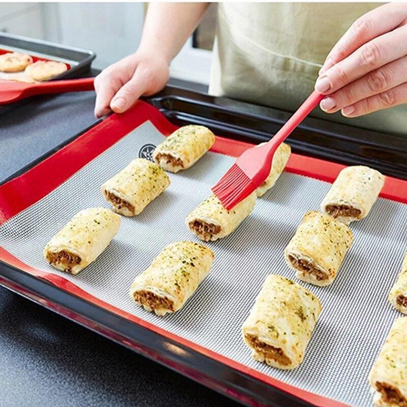 10 Pcs Non-stick Silicone Utensils Set Turner Tongs Spatula Soup Spoon Shovel Oil Brush Cooking Tools Set Kitchen Gadgets Items