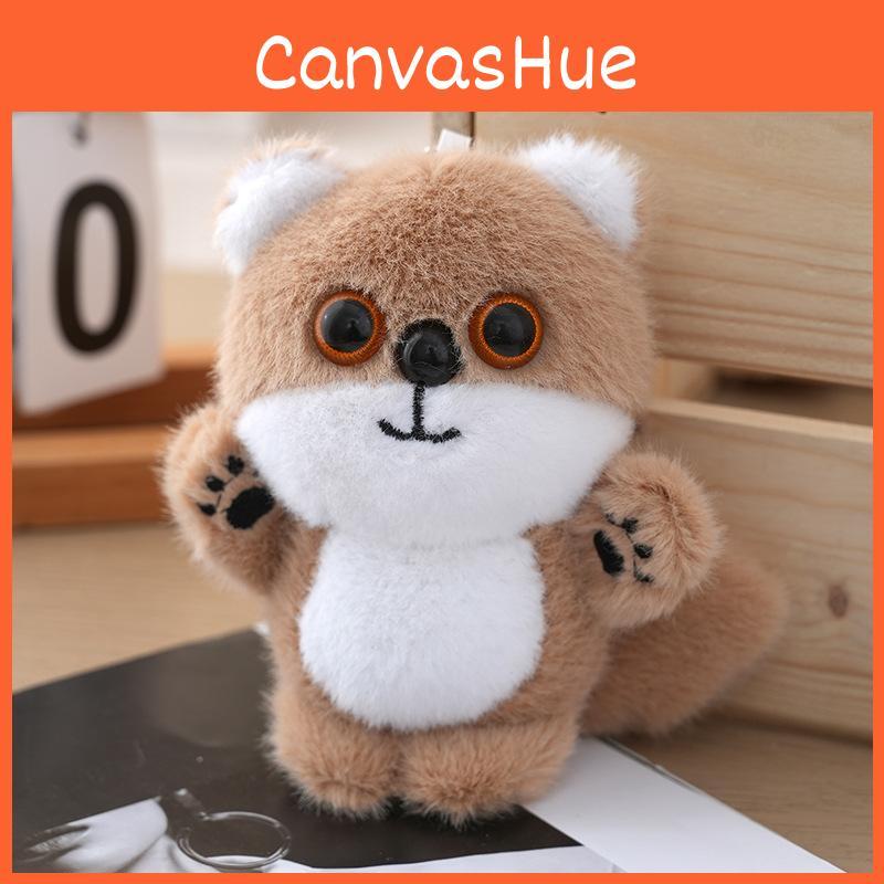 Cute Fox Little Pendant Plush Toy Doll Backpack Pendant Keychain Fashion