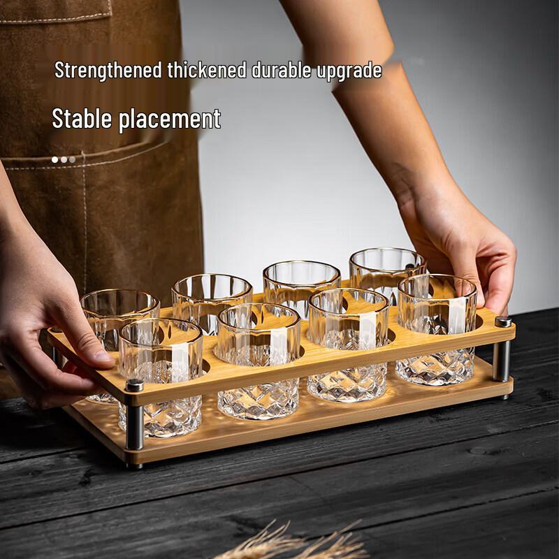 Youluo Premium Handmade Baijiu Glass Set with Decanter