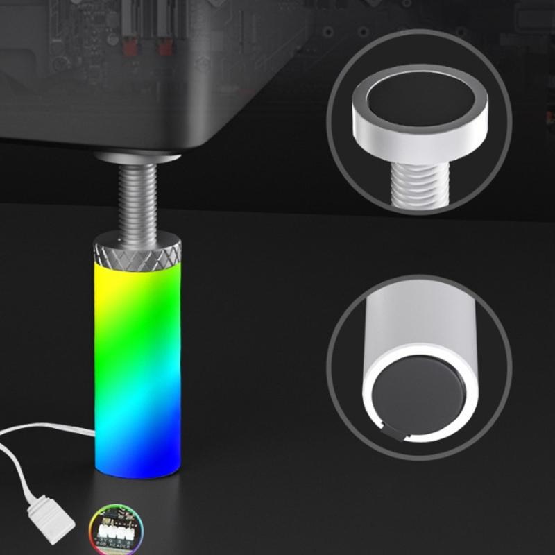 Video Card Stand Graphics Card Bracket 5V 3Pin ARGB GPU Holder Desktop PC Case Accessories GPU Support Bracket