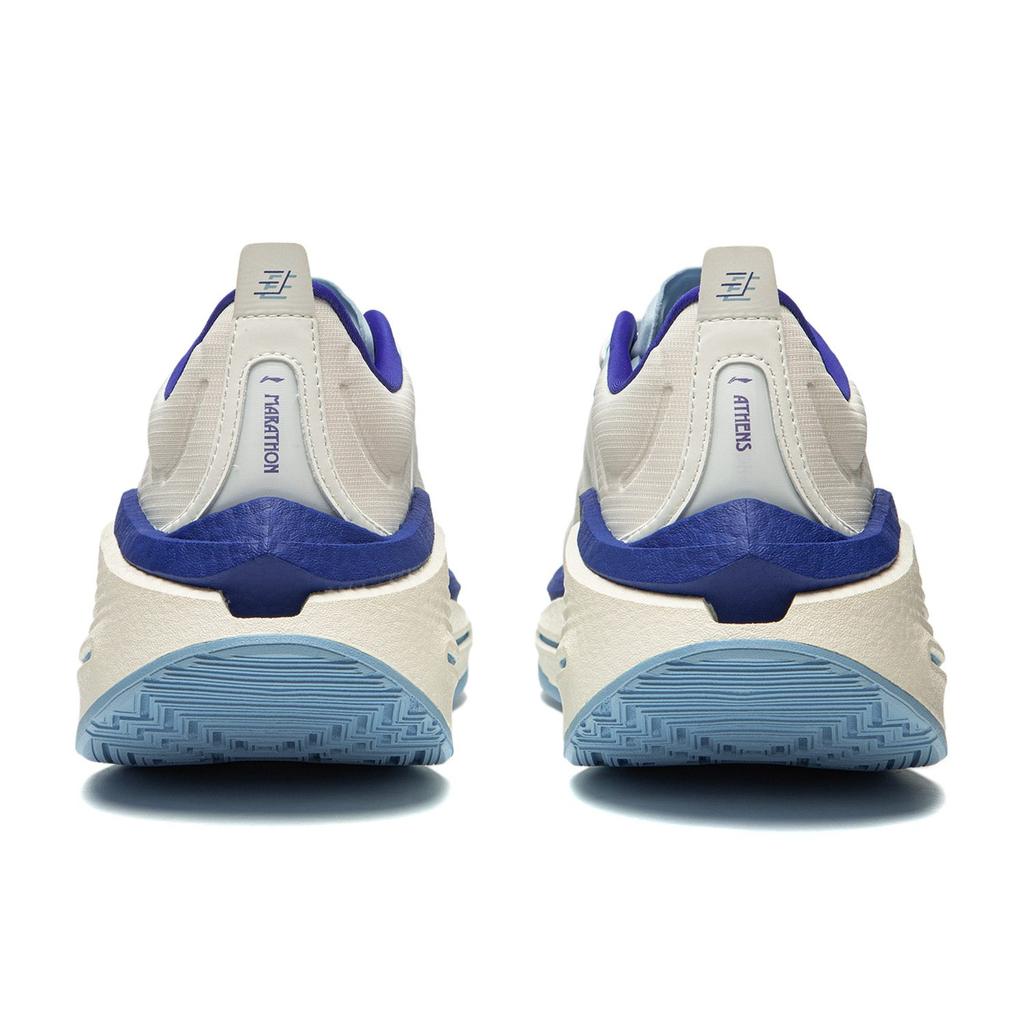 Li Ning Shadow 3 Essential Textile, TPU Cushioning Support Rebound Low Top Sprint Running Shoes Men's White ARRU007-7