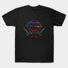 Men Black Print T-shirt Teenage Mutant Ninja Brothers No-Cut Transfer Paper Print Cotton Tshirt