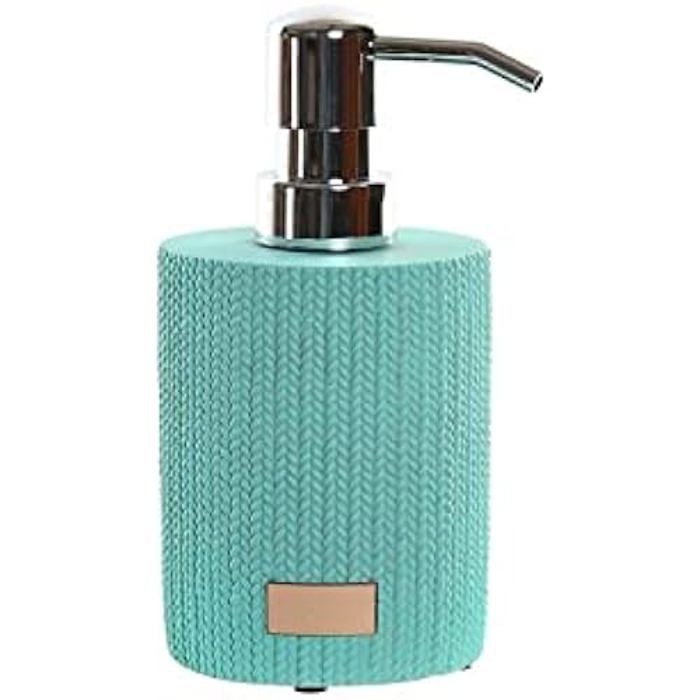 Distributeur De Savon - DKD Home Decor - Standard - Vert Menthe - Ciment Et Polypropylène - 8x9,5x15,5 Cm