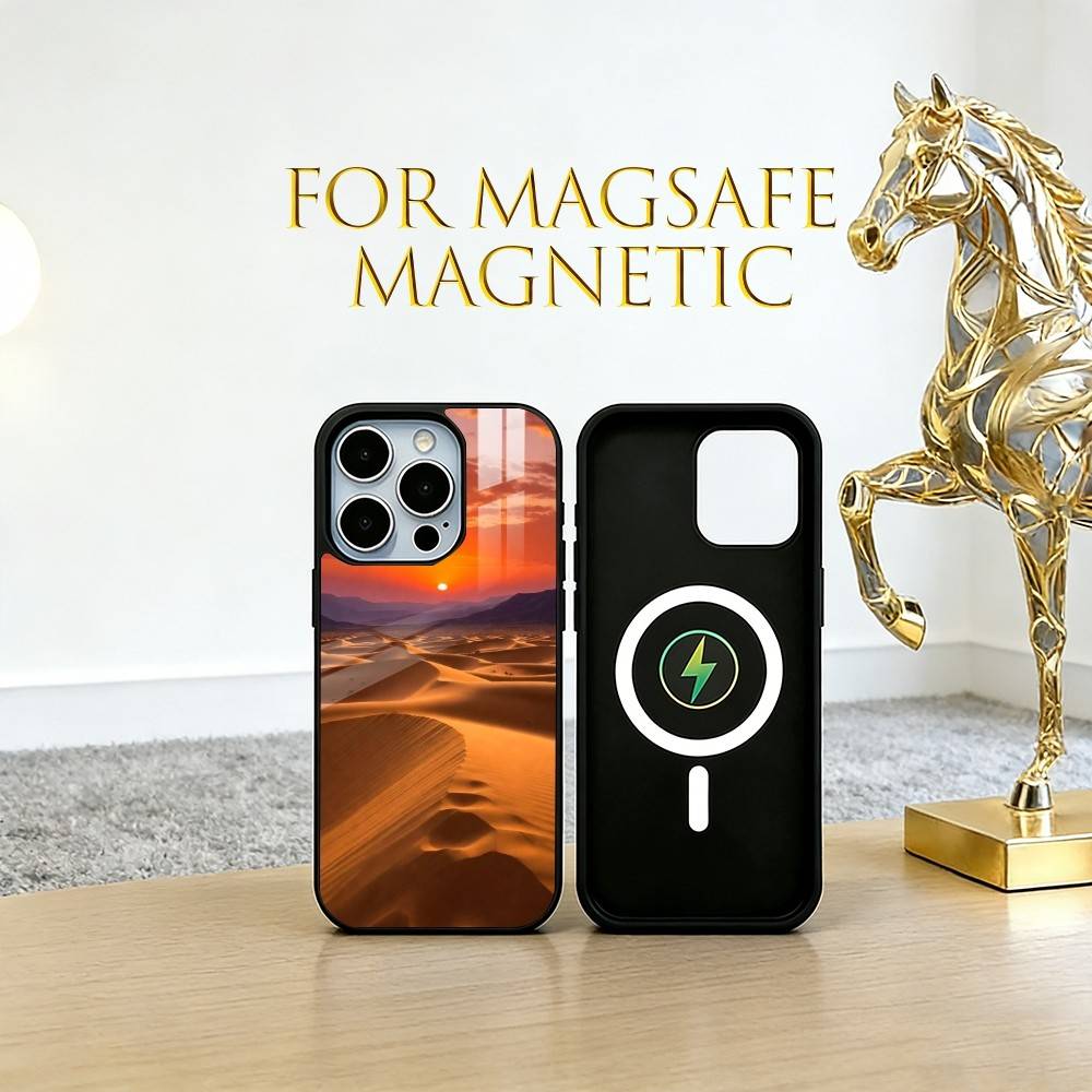 

Dragon Phone Case For iPhone17,16,15,14,13,12,11 Plus,Pro Magnetic with Magsafe Wireless Charging iPhone13