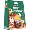 New POP MART DIMOO Snowman's Letter Merry Christmas Gift Bag Limited Edition Shopping Bag IP Merch PPMT-2312-0050
