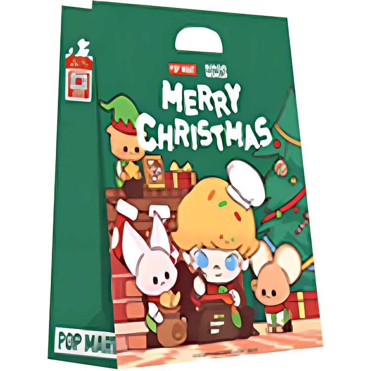 New POP MART DIMOO Snowman's Letter Merry Christmas Gift Bag Limited Edition Shopping Bag IP Merch PPMT-2312-0050