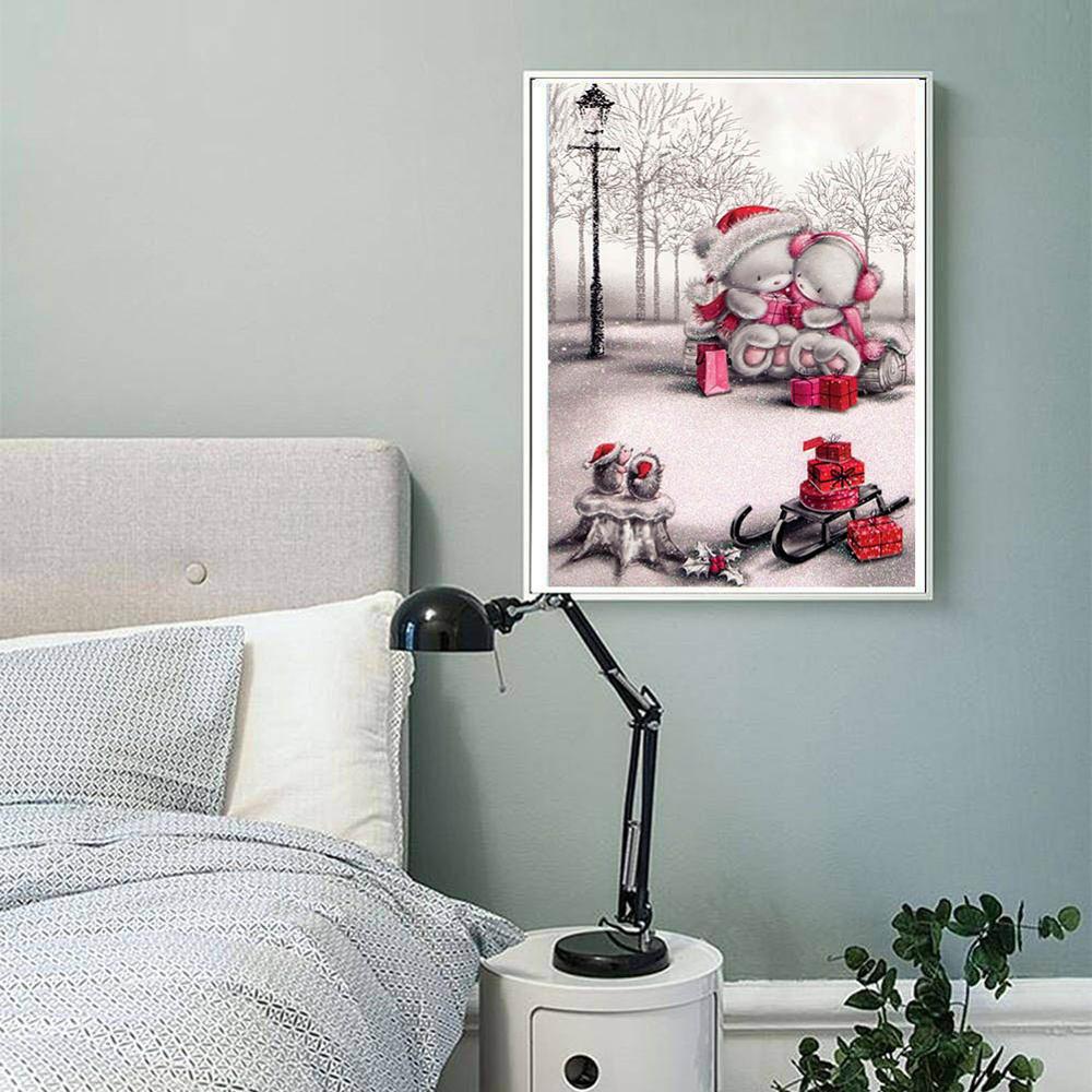 Volle runde/quadratische 5D-Diamantmalerei zum Selbermachen, Ragdoll-Stickerei, Kreuzstich-Set, Heimdekoration, handgemachtes Geschenk