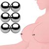 2Pcs 10mm Women Adult Sex Toy Bondage Game Magnetic Orbs BDSM Nipple Clamps Vagina Clitoris Stimulator